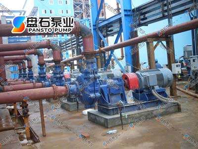 電廠工礦渣漿泵使用現場(圖1)
